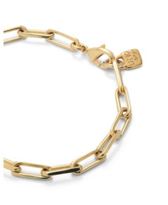 18K Gold Plated Big Links Bracelet