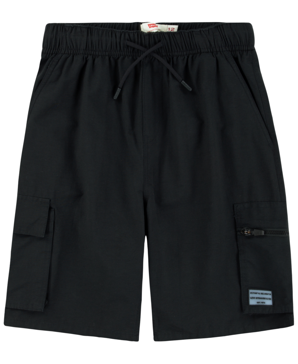 LEVI'S BIG BOYS PARACHUTE CARGO SHORTS 