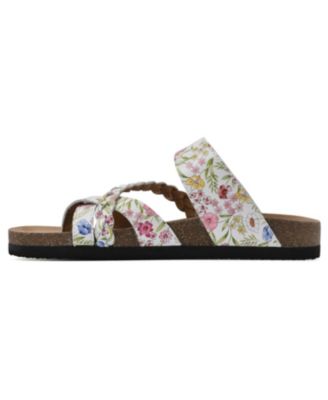 Women's Hazy Round Toe Flat Sandals