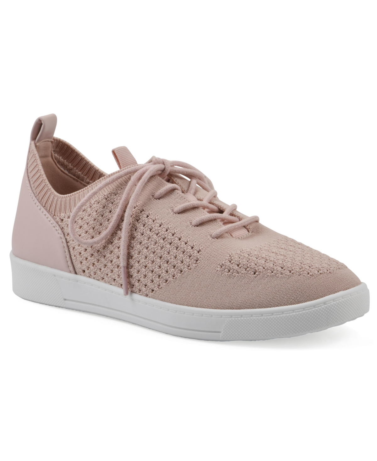 White Mountain Women's Upscale Slip-on Sneakers In Mauve Fabric