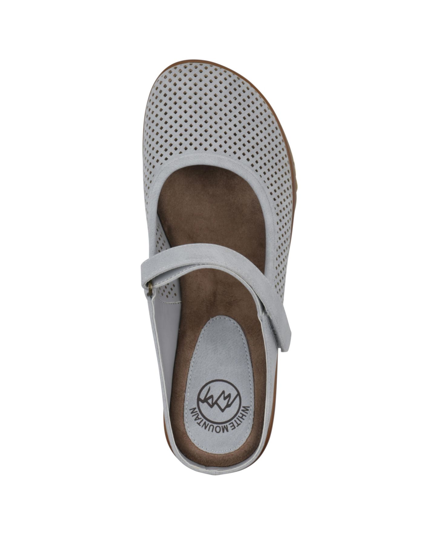 Женские сабо White Mountain Vinto2 Mary Jane Clog Mules, цвет: Синий малиновый гладкий — фото 4