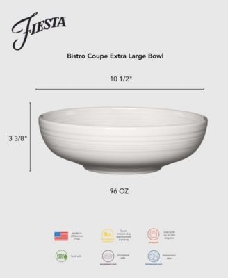 Bistro Coupe Extra-Large Bowl, 96 oz.