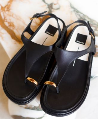 Women's Stefan Toe Ring Thong Jewelry Footbed Flat Sandals