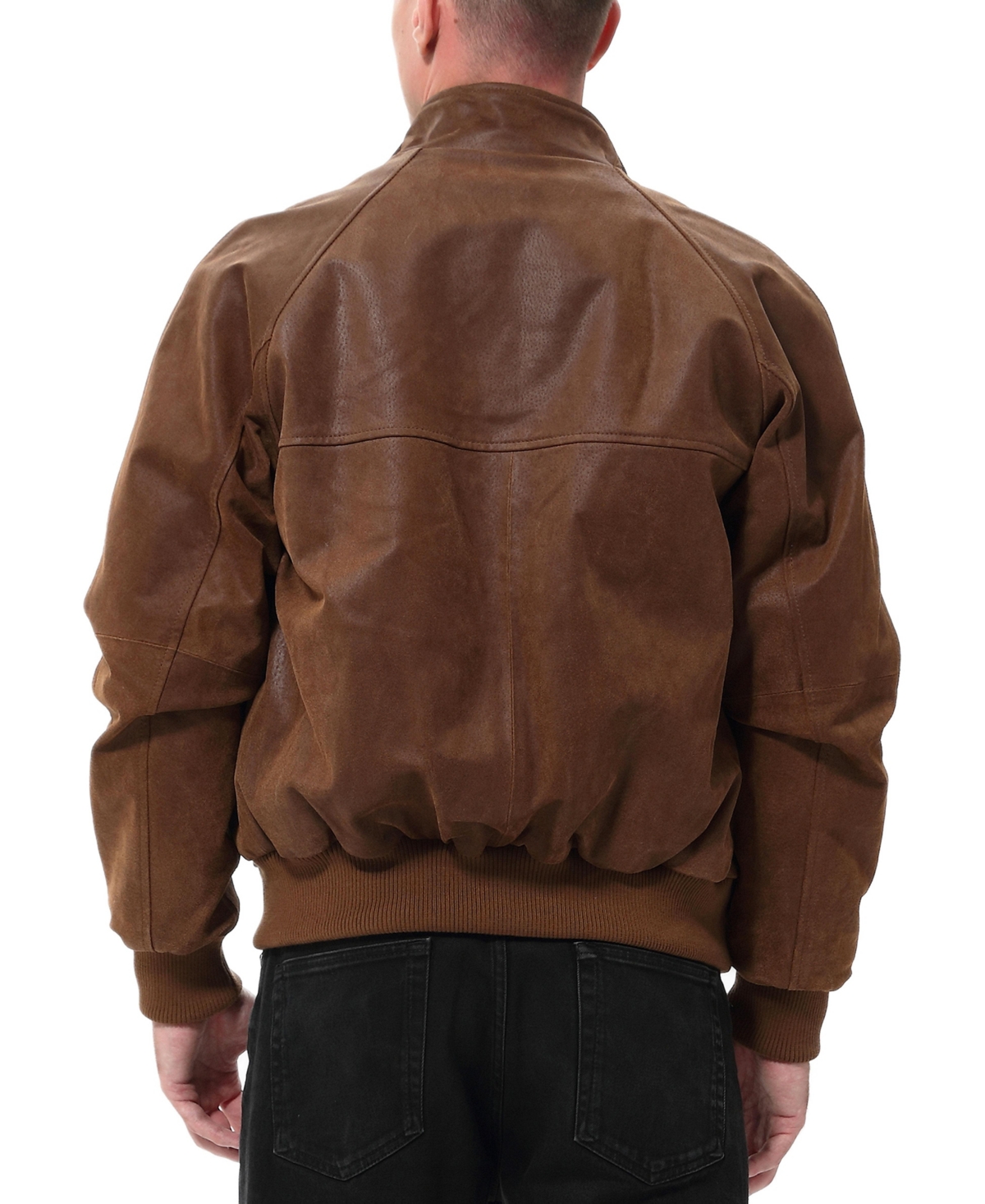Landing Leathers Men's Men Wwii Distressed Leather Bomber Jacket