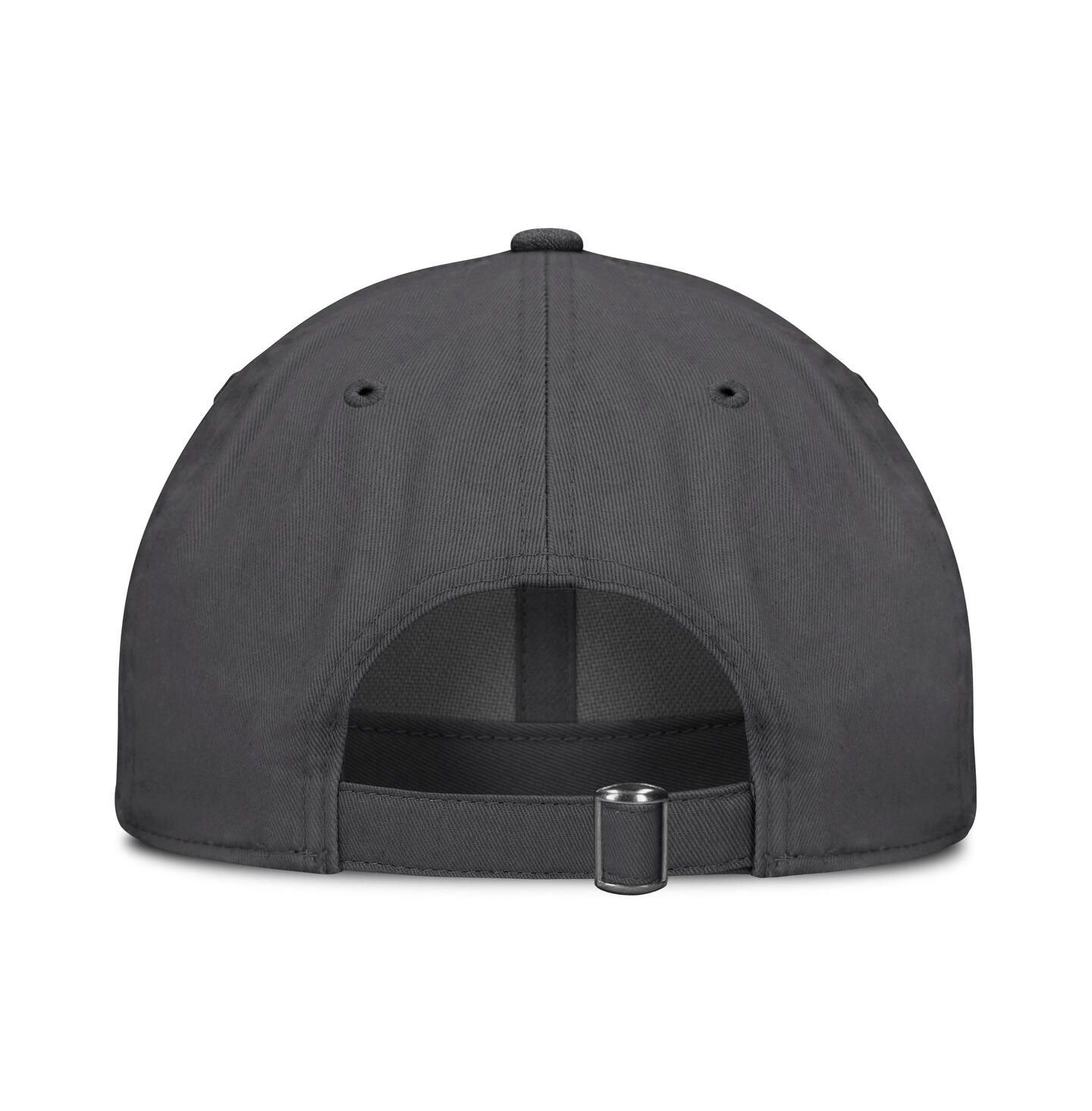 Мужская кепка Top of the World Heather Charcoal NYU Violets Team Logo Washed Adjustable Hat — фото 2