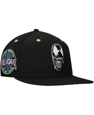 Lids - Men's Black Venom Radioactive Glow-in-the-Dark Fitted Hat