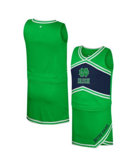 Комплект Colosseum Green Notre Dame Fighting Irish Cheerleader Top Skirt Set для девочек