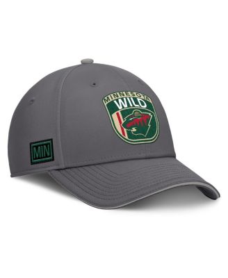 Fanatics - Men's Gray Minnesota Wild Home Ice Flex Hat