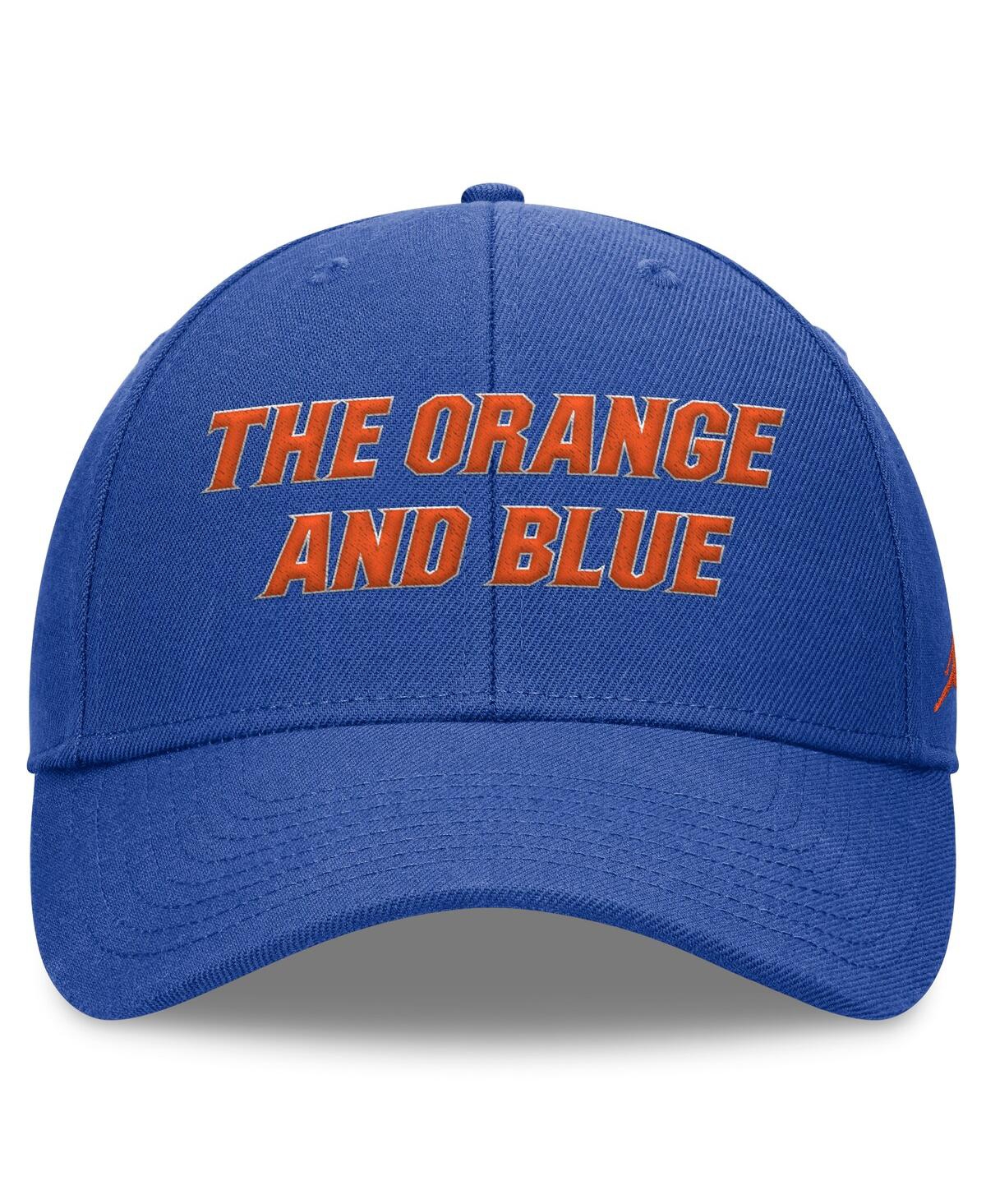 JORDAN MEN'S ROYAL FLORIDA GATORS LOCAL RISE ADJUSTABLE HAT 