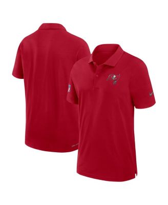 Nike - Men's Red Tampa Bay Buccaneers 2024/25 Sideline Performance Polo