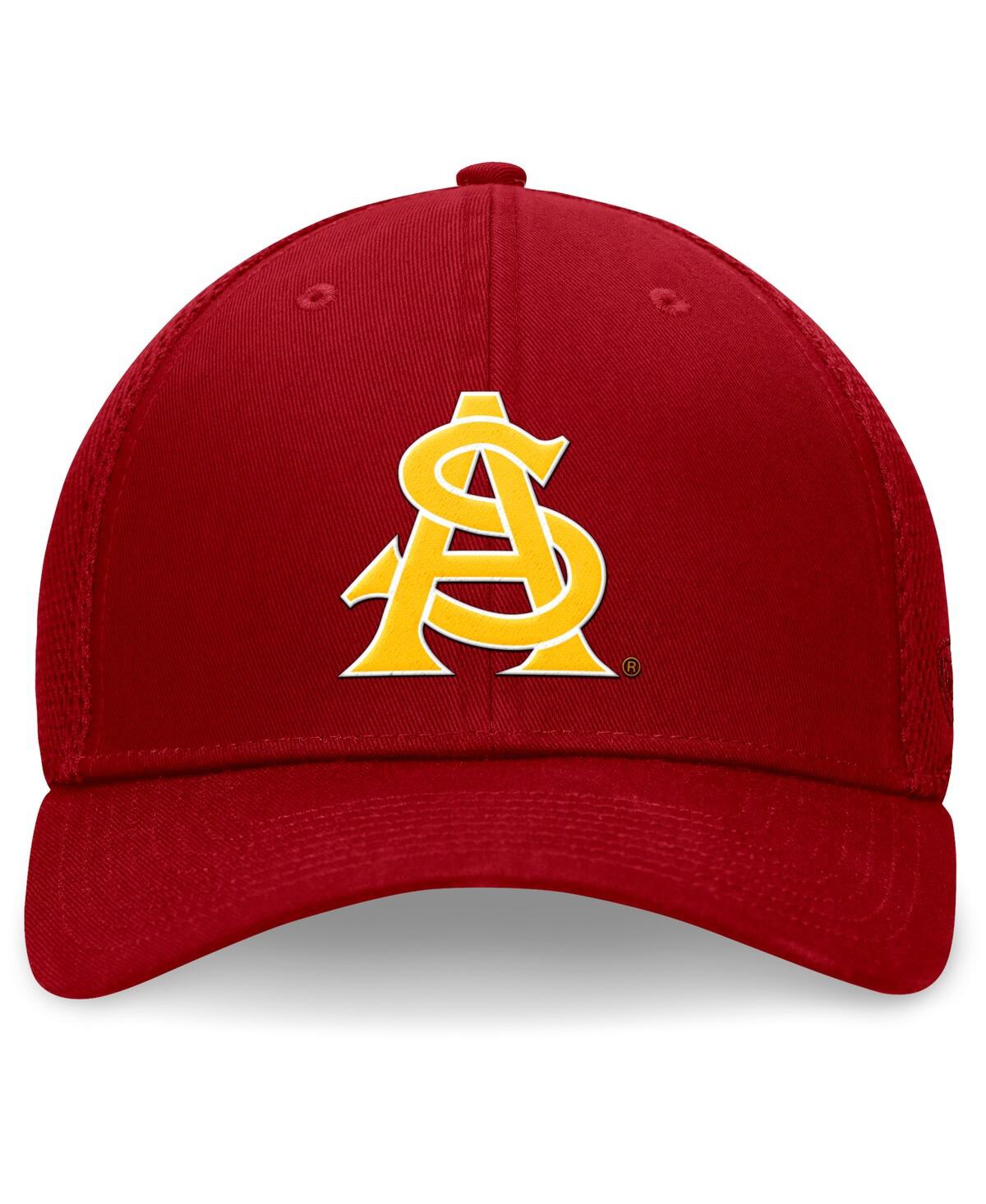 Top Of The World Men's Maroon Arizona State Sun Devils Spacer Flex Hat In Maroon