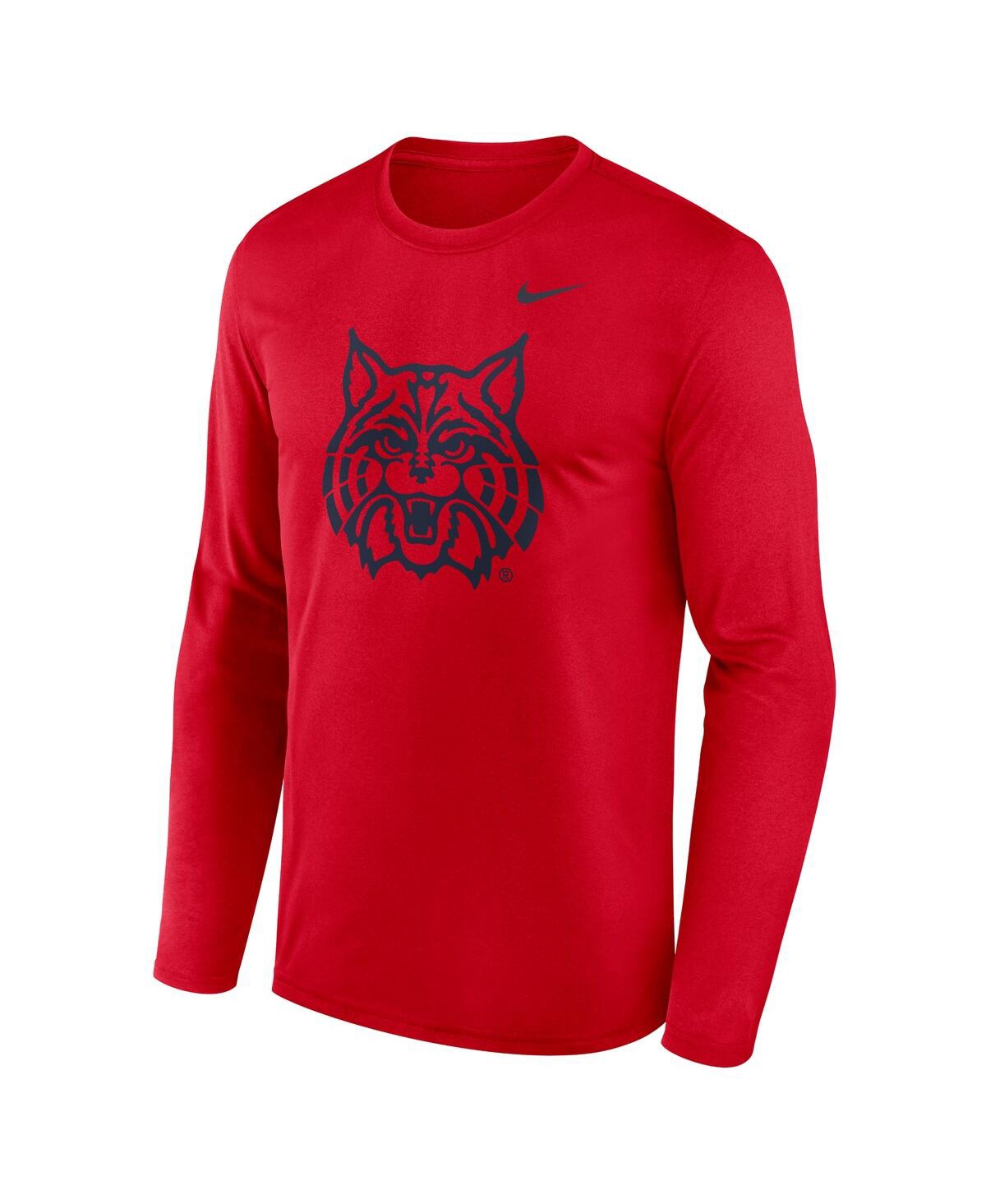 Nike Arizona Wildcats Alternate Logo  Men's College Long-sleeve T-shirt In Red