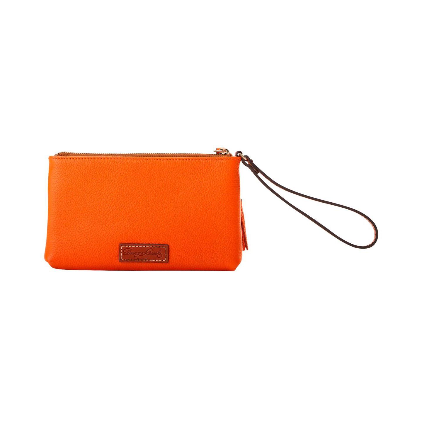 Женская сумка Dooney & Bourke Cincinnati Bengals Infield Double-Zip Wristlet — фото 2