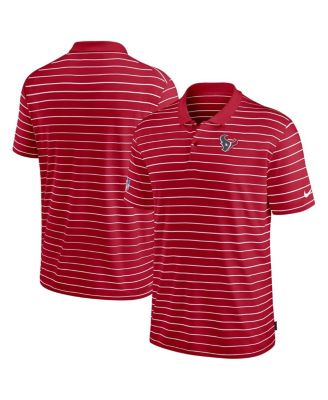 Nike - Men's Red Houston Texans Sideline Lock Up Victory Performance Polo