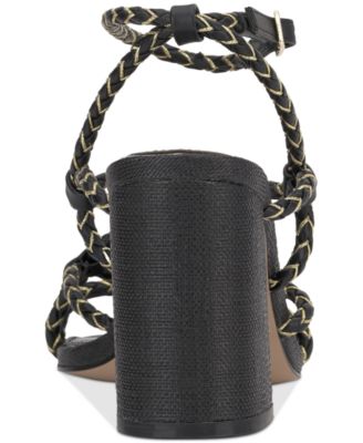 Women's Azimma Block-Heel Strappy Rope Sandals