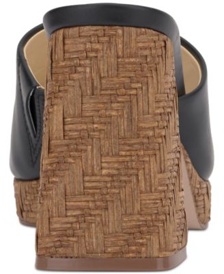 Women's Kameena Block-Heel Slip-On Sandals