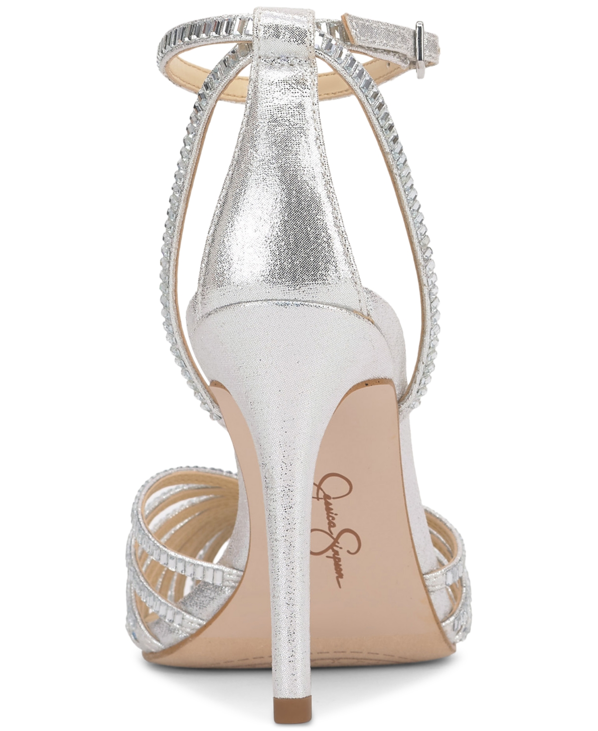 Jessica Simpson Women's Paveri Huarache Rhinestone Stiletto Pumps