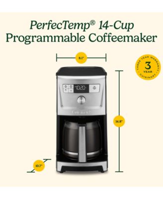 14-Cup PerfecTemp Coffeemaker with Over Ice, DCC-3500SS