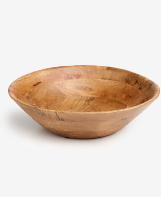 Oake Wood Salad Bowl, Exclusively at Macy's - Macy's