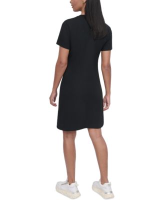 売れ筋商品|||ダナ キャラン ニューヨーク Tシャツ トップス レディース Sport Women's Studded-Logo V-Neck T-Shirt Dress Tropical Peach DKNY Sport Women's Studded-Logo V-Neck T-Shirt Dress - Macy's