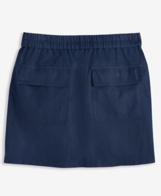 Women's Solid Linen Mini Skirt, Exclusively at Macy's 