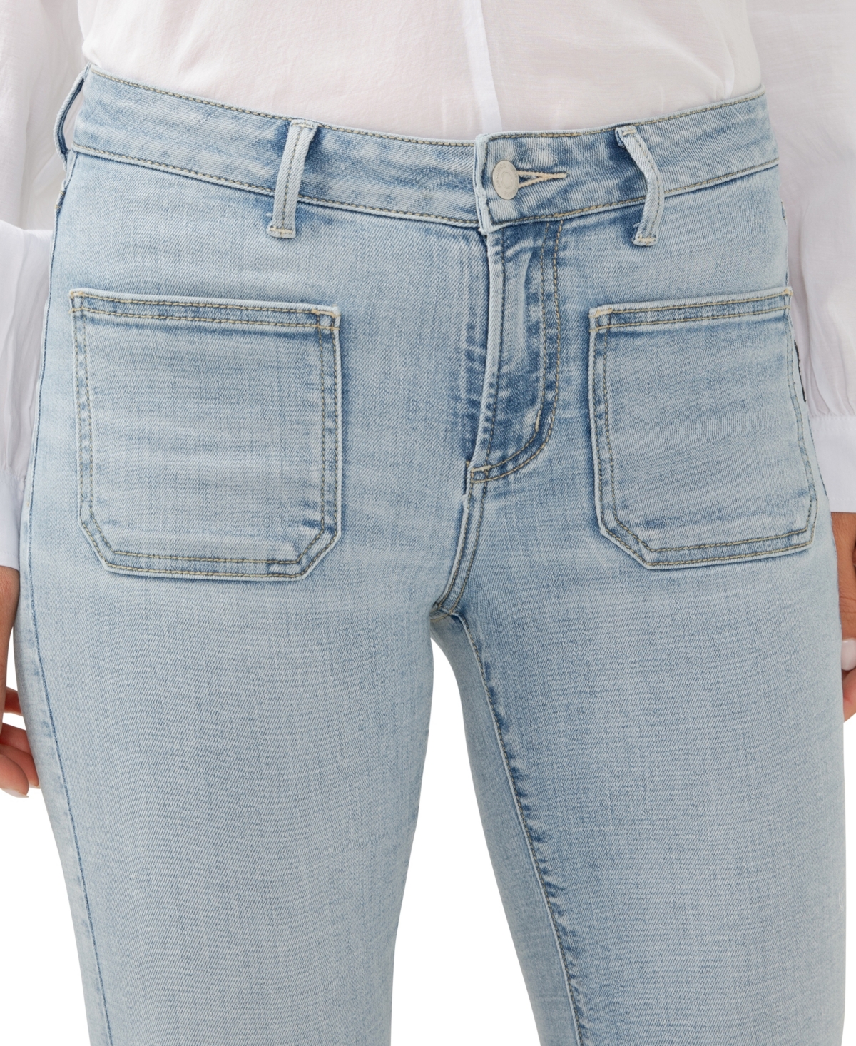 Shop Silver Jeans Co. Women's Suki Mid Rise Curvy Fit Flare Jeans In Indigo
