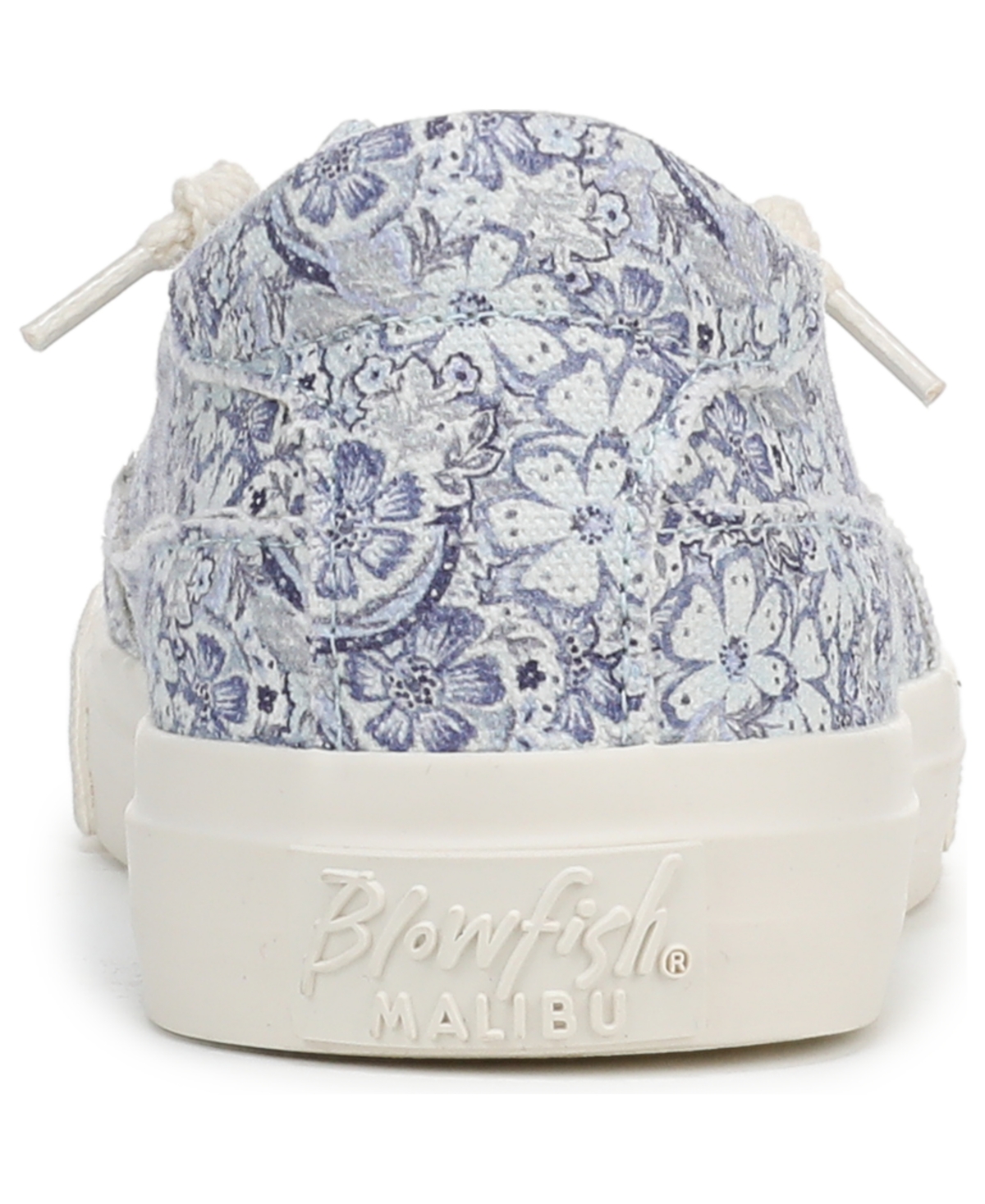 Blowfish Malibu Women's Moon 2 Lace Up Boat Shoes In Blue Fabric