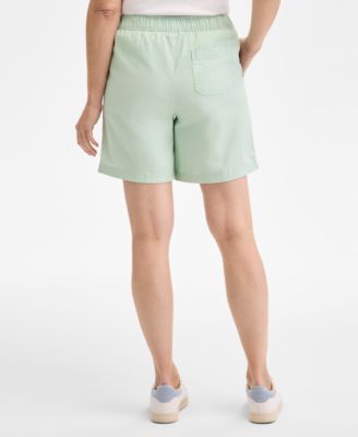 Women's Mid-Rise Pull-On Shorts, Regular & petite, Exclusively at Macy's