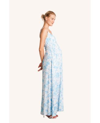 Maternity Capri Nursing Maxi Dress