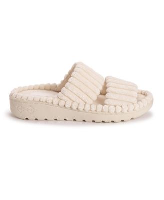 Women's Double Strap Slide Slipper