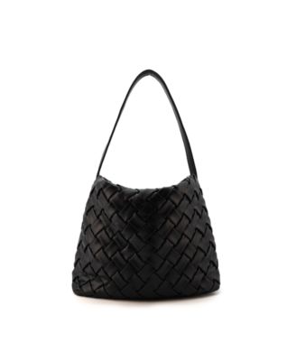 Hazel Woven Large Tote Bag