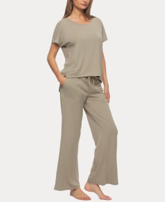 Women's Lauren Linen Jersey Pullover and Lounge Pant Set