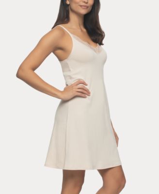 Women's Desiree Short sleeves with Lace Trim Chemise Sleepwear