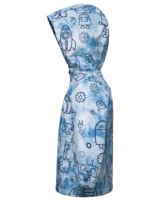 Toddler Boys Fleece Lined Windbreaker Rain Jacket