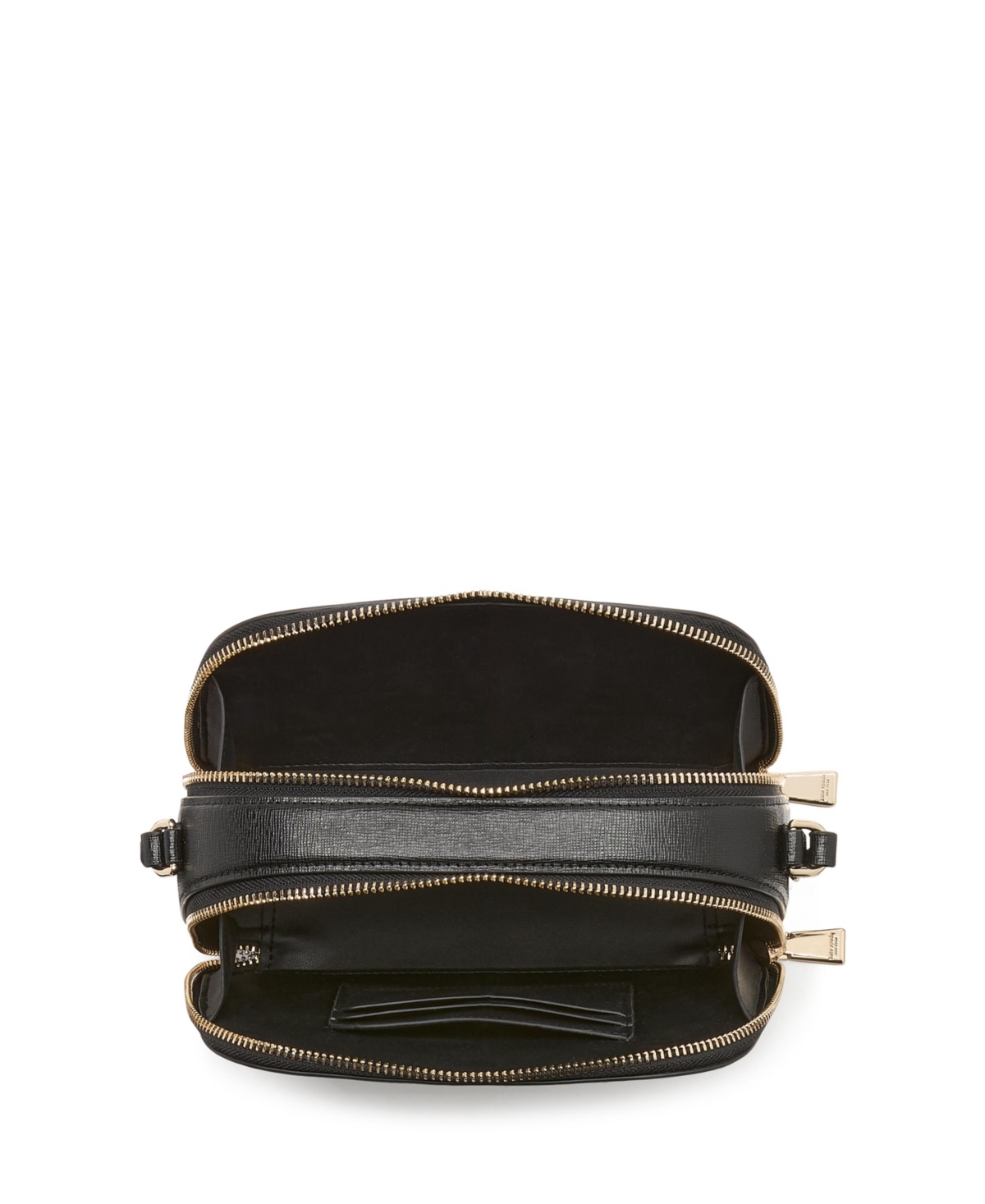 Kate Spade Devin Dot Double Zip Dome Crossbody Bag In Black Multi