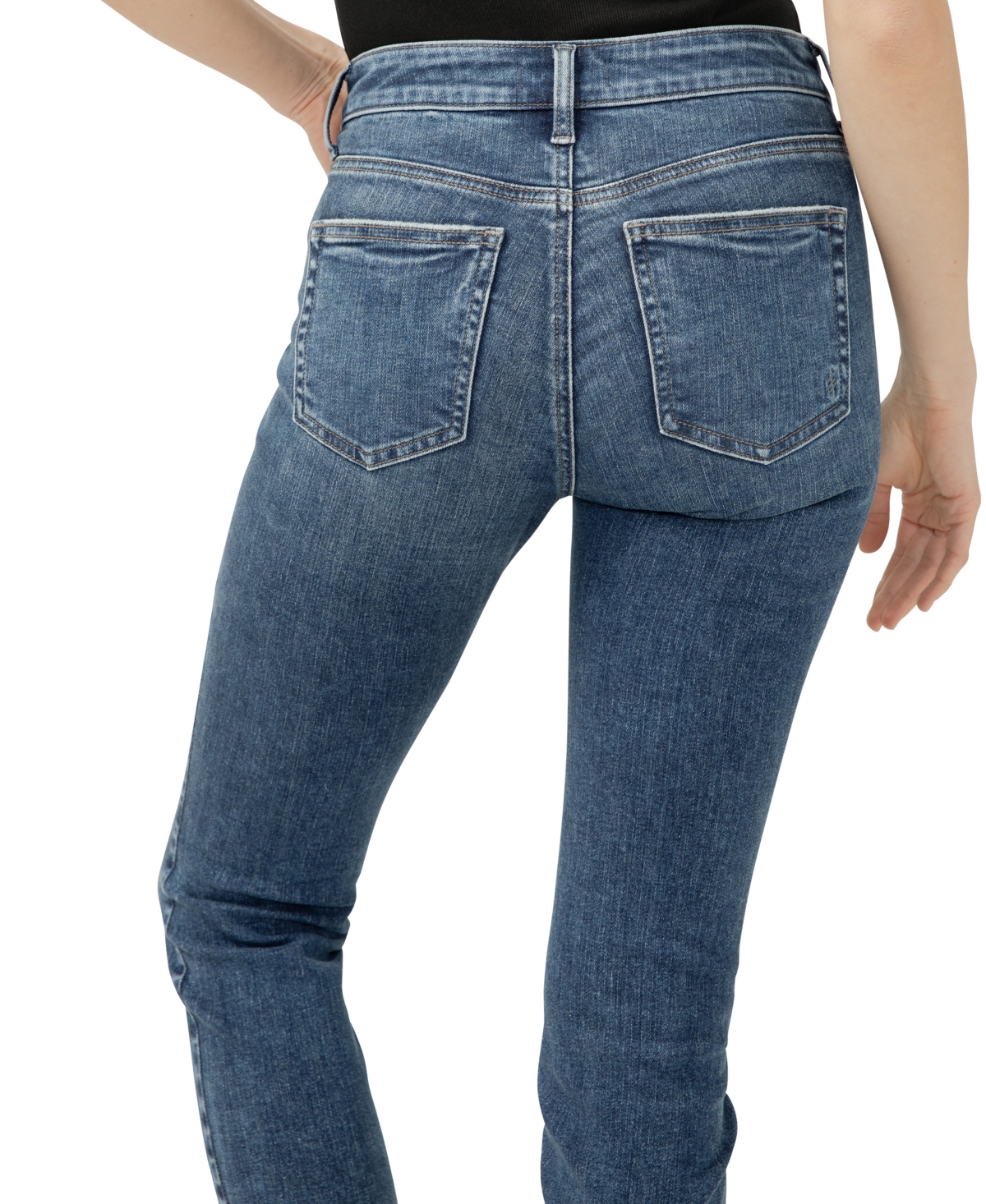 Shop Silver Jeans Co. Women's Suki Mid Rise Curvy Fit Skinny Jeans In Indigo