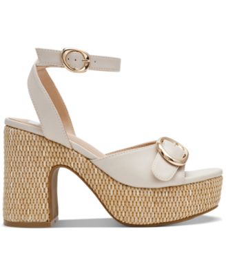 Women's Merie Buckle-Detail Platform Dress Sandals