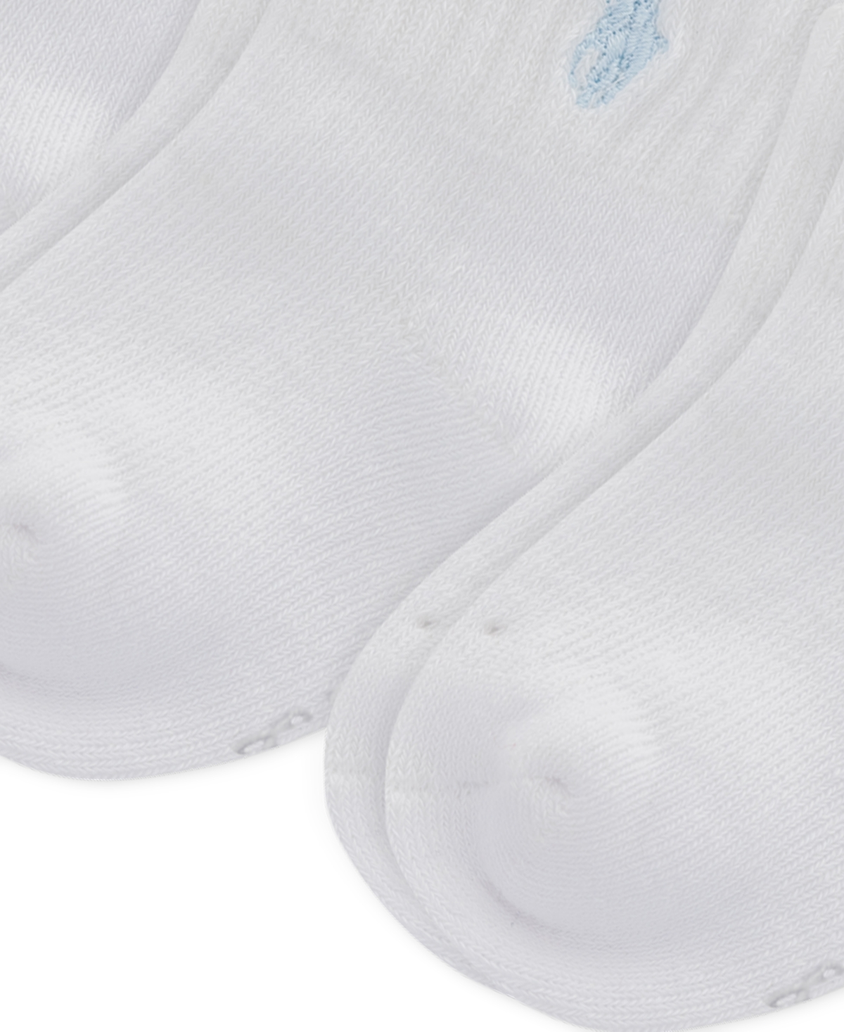 Polo Ralph Lauren Baby Boys Polo Baby Sport Quarter Socks, 6 Pack In Light Blue