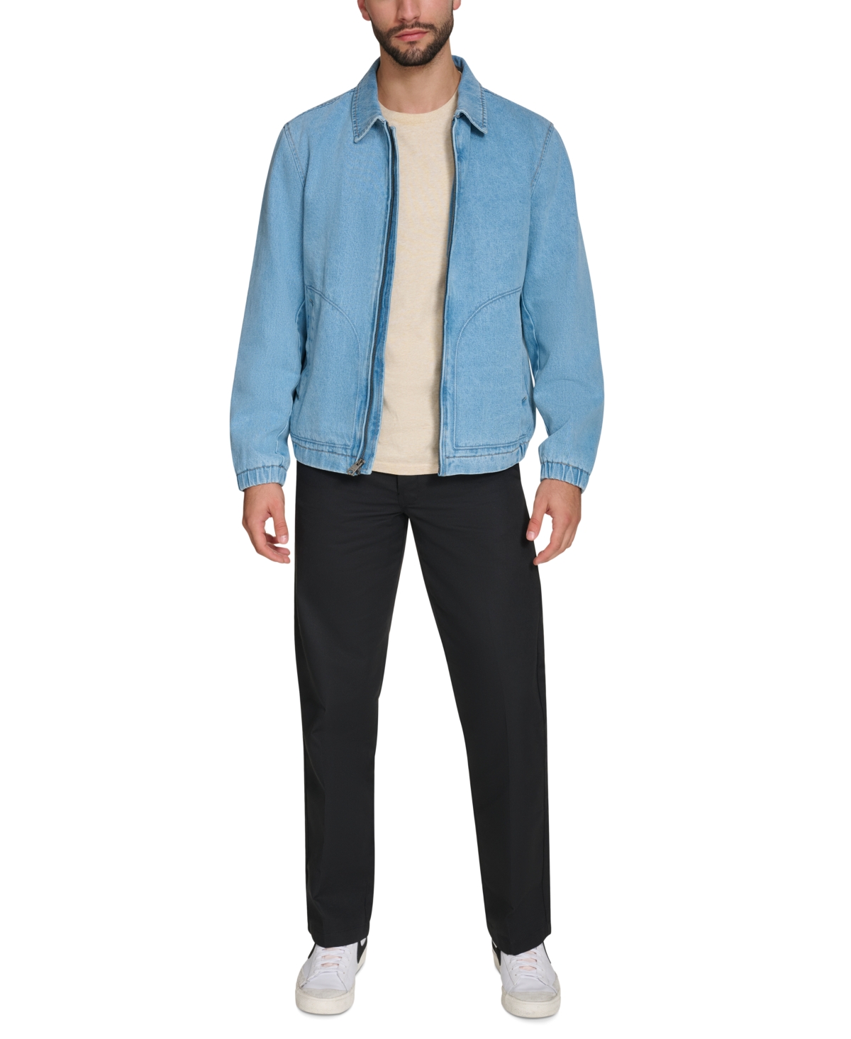 Levi's Canvas Utility Jacket In Blue
