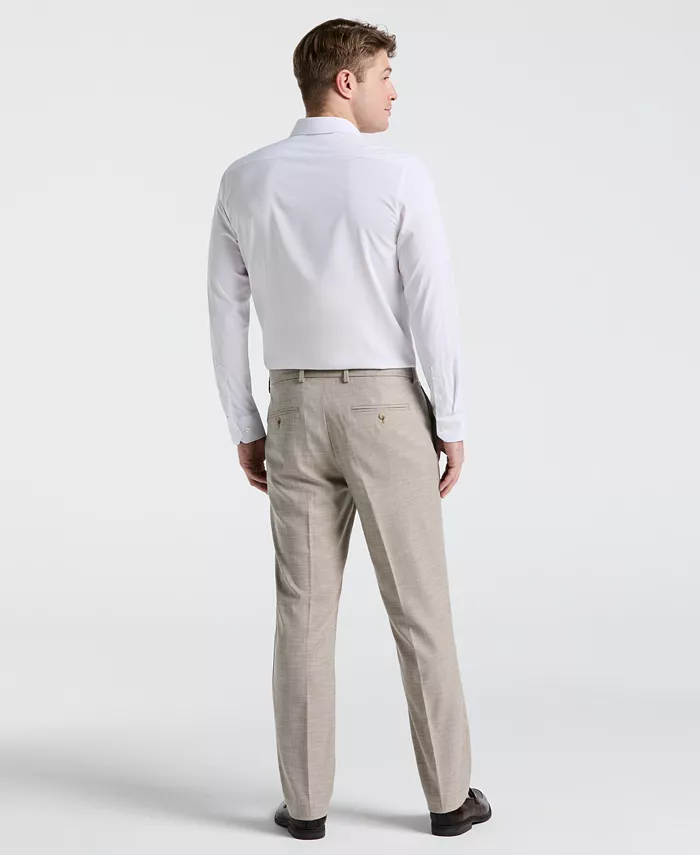 Men's Modern Fit Sharkskin Dress Pants - thumbnail 6