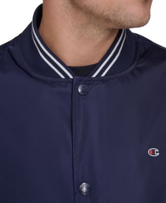 Men's Varsity Stripe Bomber Jacket