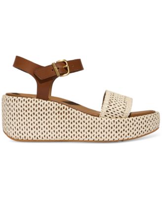 Women's Platform Woven Wedge Sandals