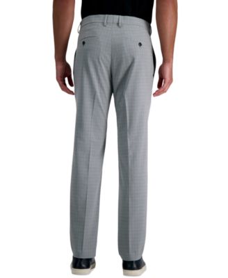 Men's Slim-Fit Stretch Check Dress Pants