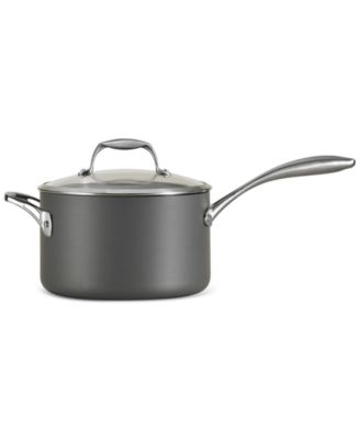 OnyxPro 4-Quart Hard Anodized Nonstick Sauce Pan with Lid