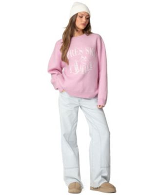 Womens Apres Ski Oversized Sweater
