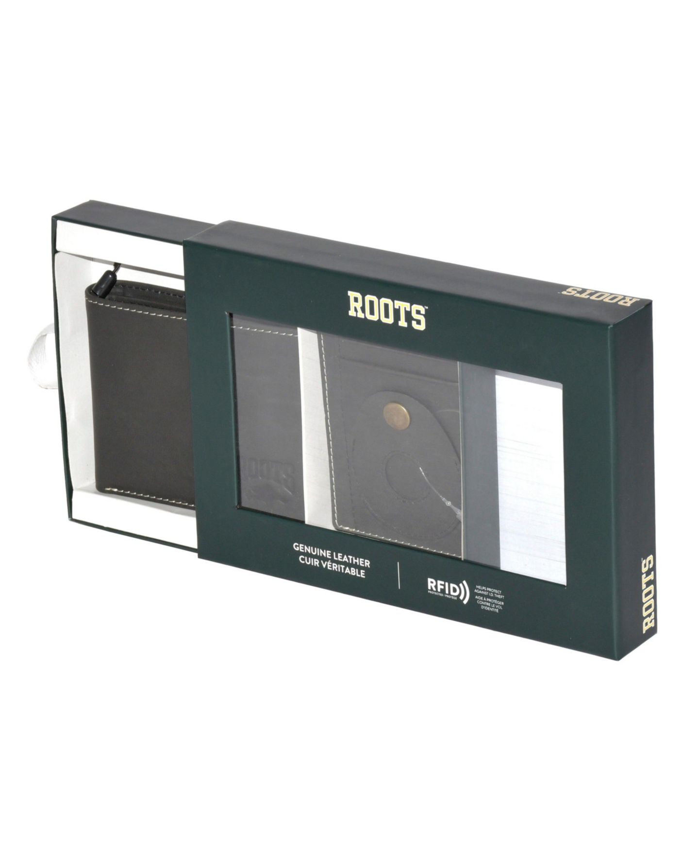 Мужской кошелёк Roots Men Slimfold Wallet — фото 2