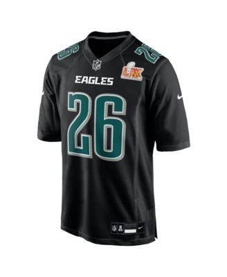 Nike Men's Saquon Barkley Black Philadelphia Eagles Super Nike Men's Saquon Barkley Black Philadelphia Eagles Super