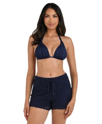 La Blanca - Women's Waverly Crochet Beach Shorts