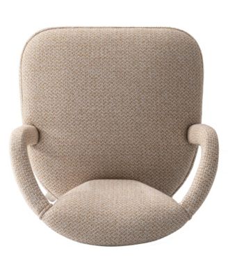 Palmer 22.8" Modern Tweed Upholstered Dining Armchair