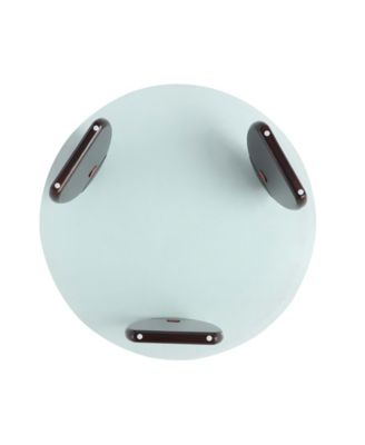 Artesia 35.43" Modern Tempered Glass Top Coffee Table